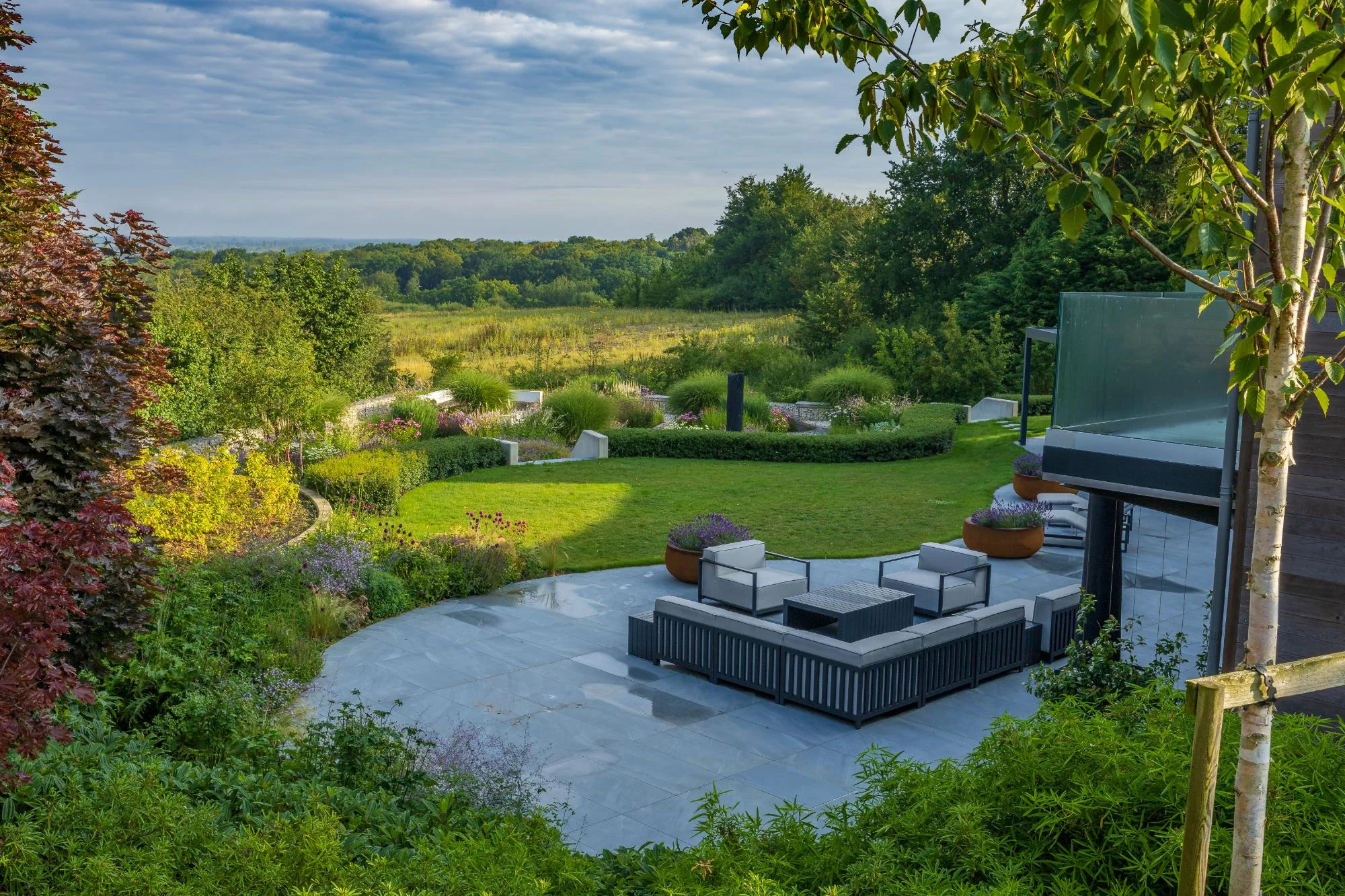 Contemporary Garden With a View - Gallery 02